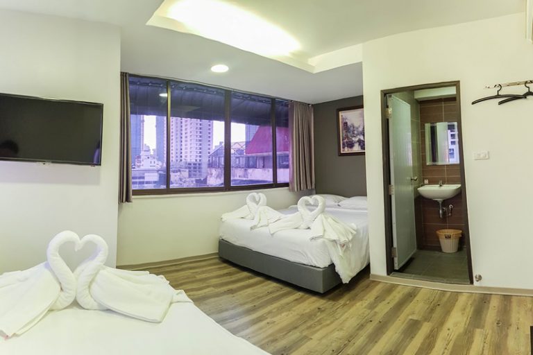 Kim Korner Hotel Pratunam : Deluxe Triple Room