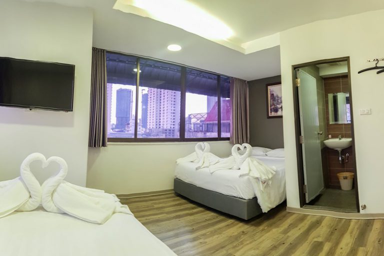 Kim Korner Hotel Pratunam : Deluxe Triple Room